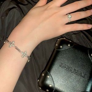 Send ANY offer KING BABY pave cross bracelet